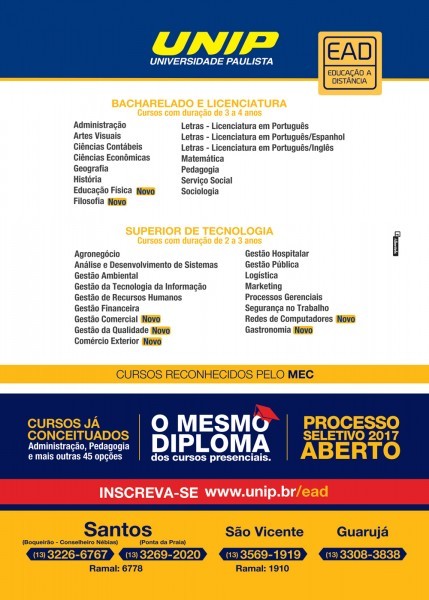 unip cursos